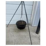 Lewis and Clark Dutch Oven and Tripod