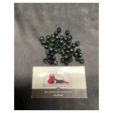 Green Goldstone Beads