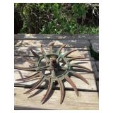 Gas iron hoe wheel