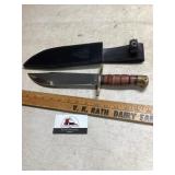 Knife and sheath