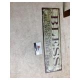 Metal home decor