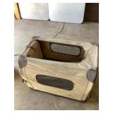 Canvas pet cage