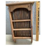 Wood shelf