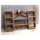 Wood shelf