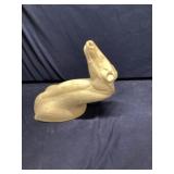 Taxidermy deer head