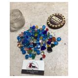 Colored stones