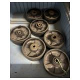 Castors - Plastic