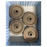 Plastic  Castor Wheels