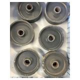 Cast Iron Castor Wheels