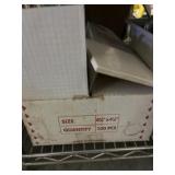 Box of white tile