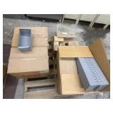 LYON metal shelf boxes and dividers