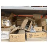 Carpet casters, handles. Misc