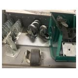 Caster wheels and assemblies