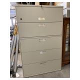 HON locking cabinet