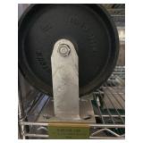 Cast iron caster wheels