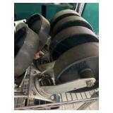 Cast iron caster wheels