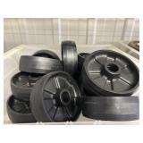10 Plastic Castors