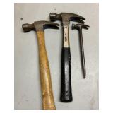 Three hammers