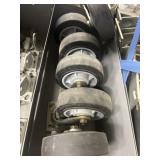 6x2 caster wheels