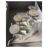 Caster wheel locks