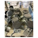 Caster wheel locks