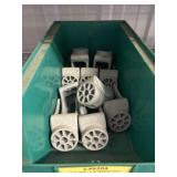 Plastic Castor Forks