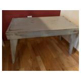 Primitive wooden bench
