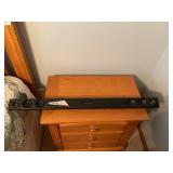LG Sound Bar, subwoofer and remote