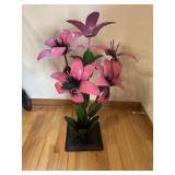 Metal flower garden decor