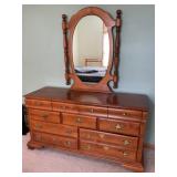 Young Republic Dresser with Mirror