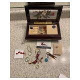 Jewelry Box with Costume Jewelry