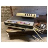 Vcr and Dvd player and misc