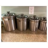 Stainless steel canisters