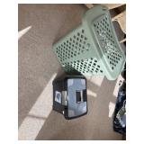 Laundry hamper and file organizer