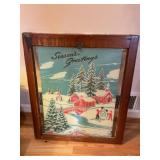 Vintage window decor