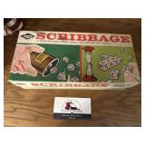 Vintage scribbage game