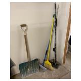 Shovels and brooms