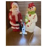 Small Christmas blow molds