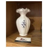 Hand painted Fenton vase