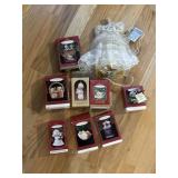 Hallmark ornaments and misc