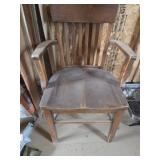 Wooden  and Metal Chairs