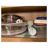 Kitchen cupboard contents