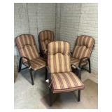 4 patio chairs