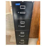 Metal file cabinet