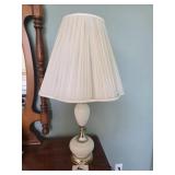 Milk Glass Table Lamp
