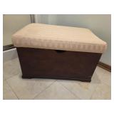 Wooden Storage Trunk