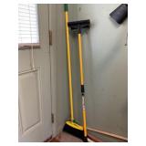Broom and Snow Brush