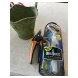 Flexible lighter, planter, and snips