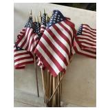 American flag stakes