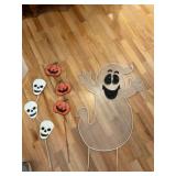 Metal Halloween stakes